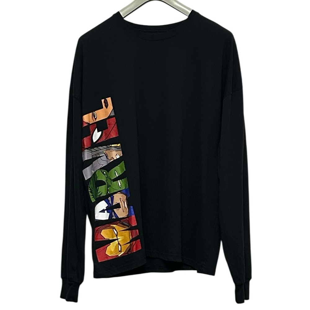 Disney Parks Marvel Superheroes black long sleeve spirit Jersey T-shirt size XXL